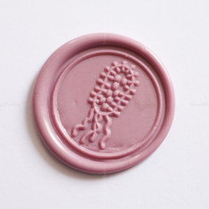 Tampon de cire de scellement de bactéries - Timbre de sceau de cire microbiologiste - Cadeau d’étudiant en microbiologie - Timbre de scellement en microbiologie - Timbre de sceau de cire