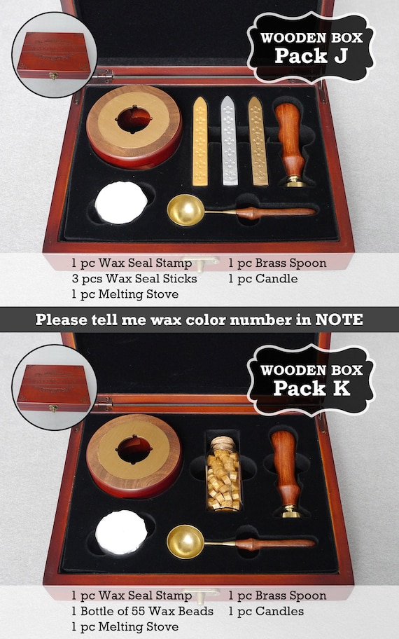 Custom Letter Sealing Wax Stamp Kit Initials Wax Seal Stamp Wax Seal Stamp  Kit Wedding Wax Seal Stamp Double Initials Wax Stamp -  Israel