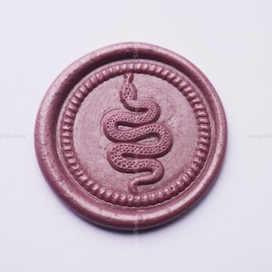 Snake Wax Sealing Stamp - Viper Snake Wax Seals Stamp - Gift Package Wax Seals - Animal Sealing Wax Stamp - Party Decoration Cookie Stamp