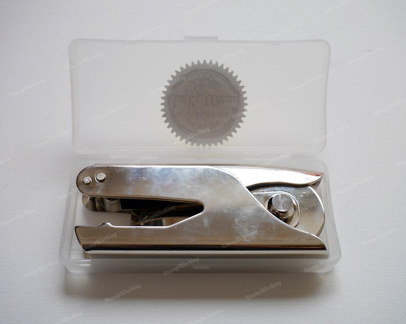 Custom Library Embosser Stamp Personalized Book Embossing Etsy