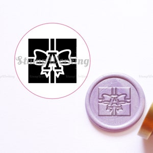 Geschenkbox mit Initialen Wachssiegel Stempel - Single Letter Wax Seal Stempel - Wax Seal Stempel - Wax Seal Stempel Kit - Wax Seal Stempel