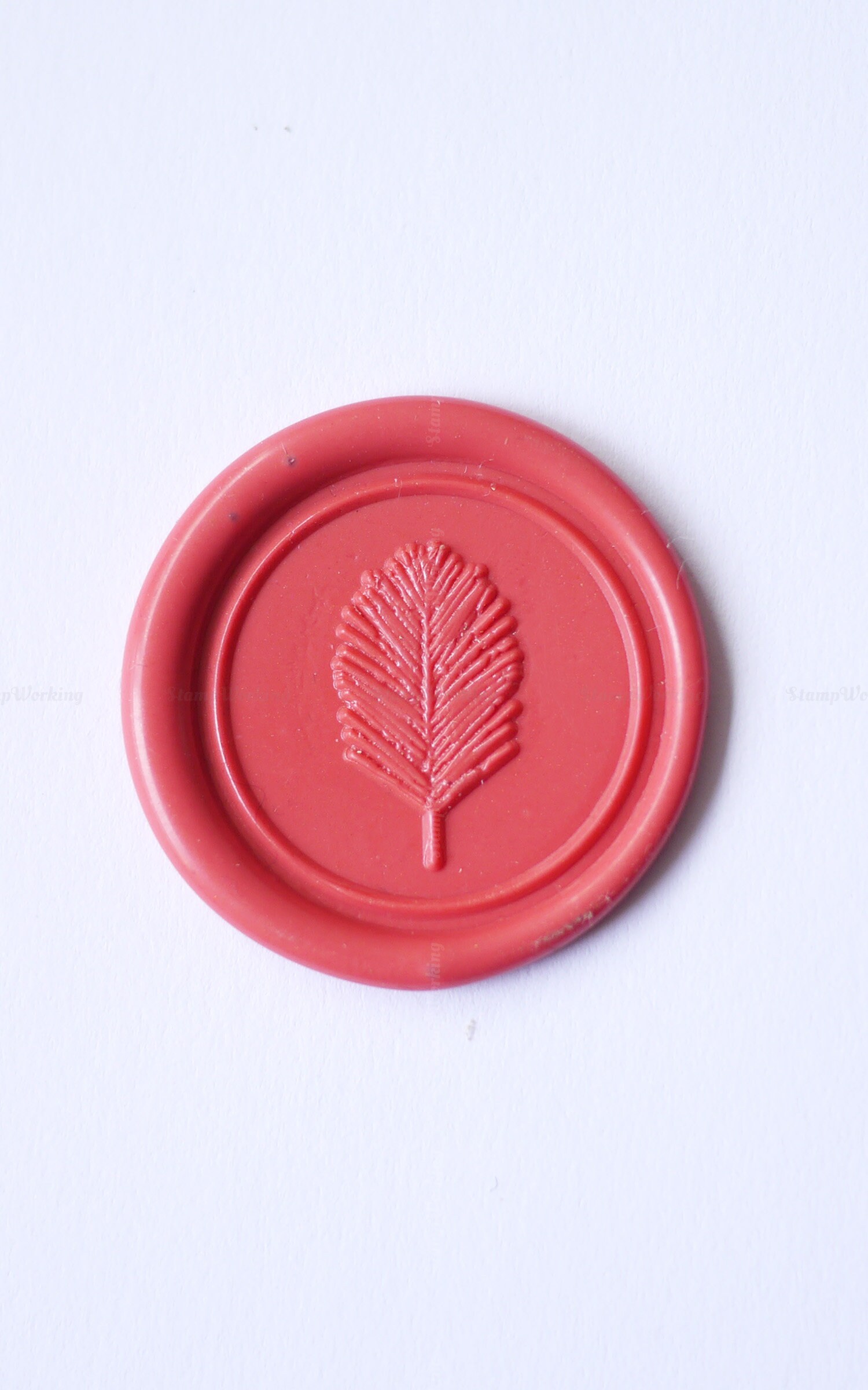 Palm Leaf Sealing Wax Stamp - Tropical Leaf Wax Sealing Stamp - Leaf Wax Seal Stamp - Letter Wax Seal Kit - Gift Package Wax Seals Stamp