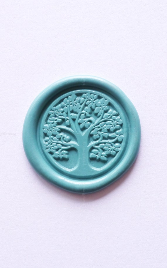 Tree of Life Wax Seal - Fantasy Customizable Tree of Life Wax Seal Stamp