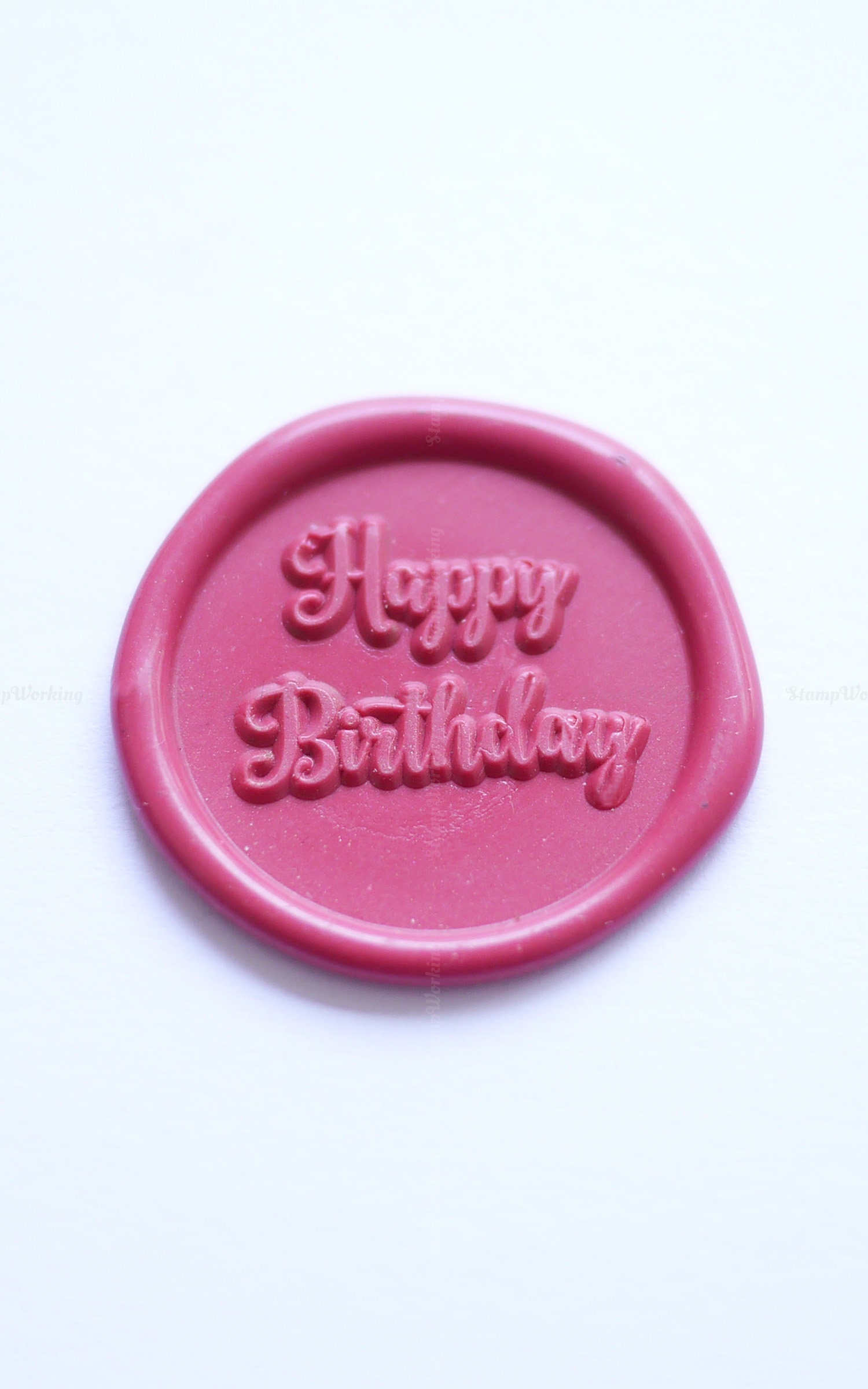 Happy Birthday Wax Seal Stamp Birthday Gift Sealing Wax Etsy