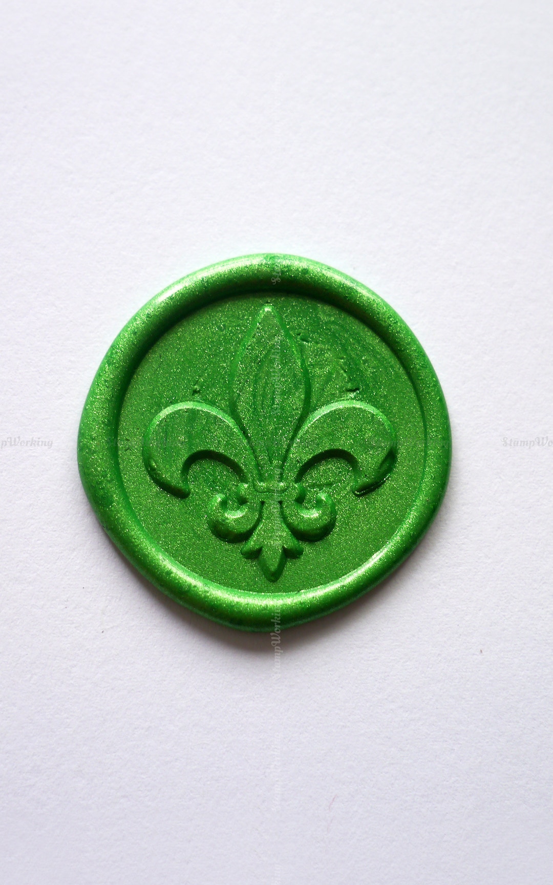 Fleur De Lis Wax Seal Stamp Vintage Sealing Wax Stamp