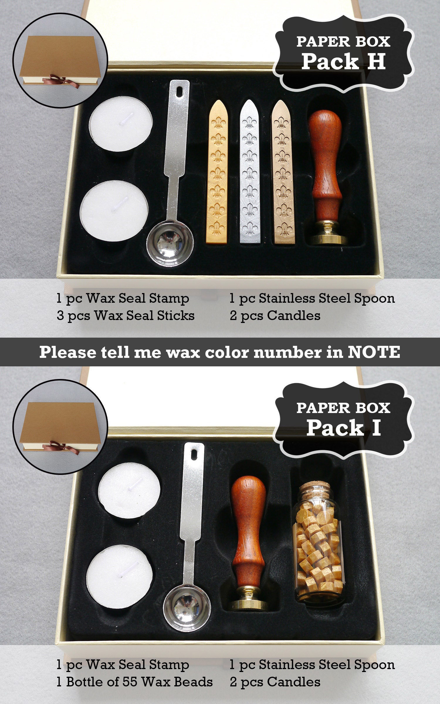 How to Use Sealing Wax Sticks with a Glue Gun or Spoon - The Paperbox