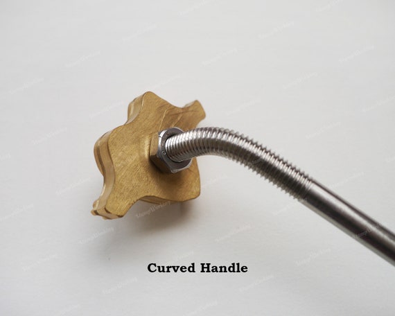 Hierro De Marca Personalizado Para Madera Y Cuero: Kit De Sello Térmico Con Logotipo A Medida – Ideal Para Carpintería Y Panadería