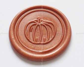 Pumpkin Wax Seal Stamp - Halloween Sealing Wax Stamp - Pumpkin Wax Sealing Stamp - Gift for Child Sealing Stamp - Gift Box Decoration Stamp