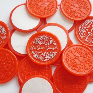 Wrapables Adhesive Wax Seal Stickers for Envelopes, Wedding Invitations,  Christmas Packages, Gifts, Parties (30pcs)