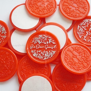 Wrapables Adhesive Wax Seal Stickers for Envelopes, Wedding Invitations,  Christmas Packages, Gifts, Parties (30pcs)