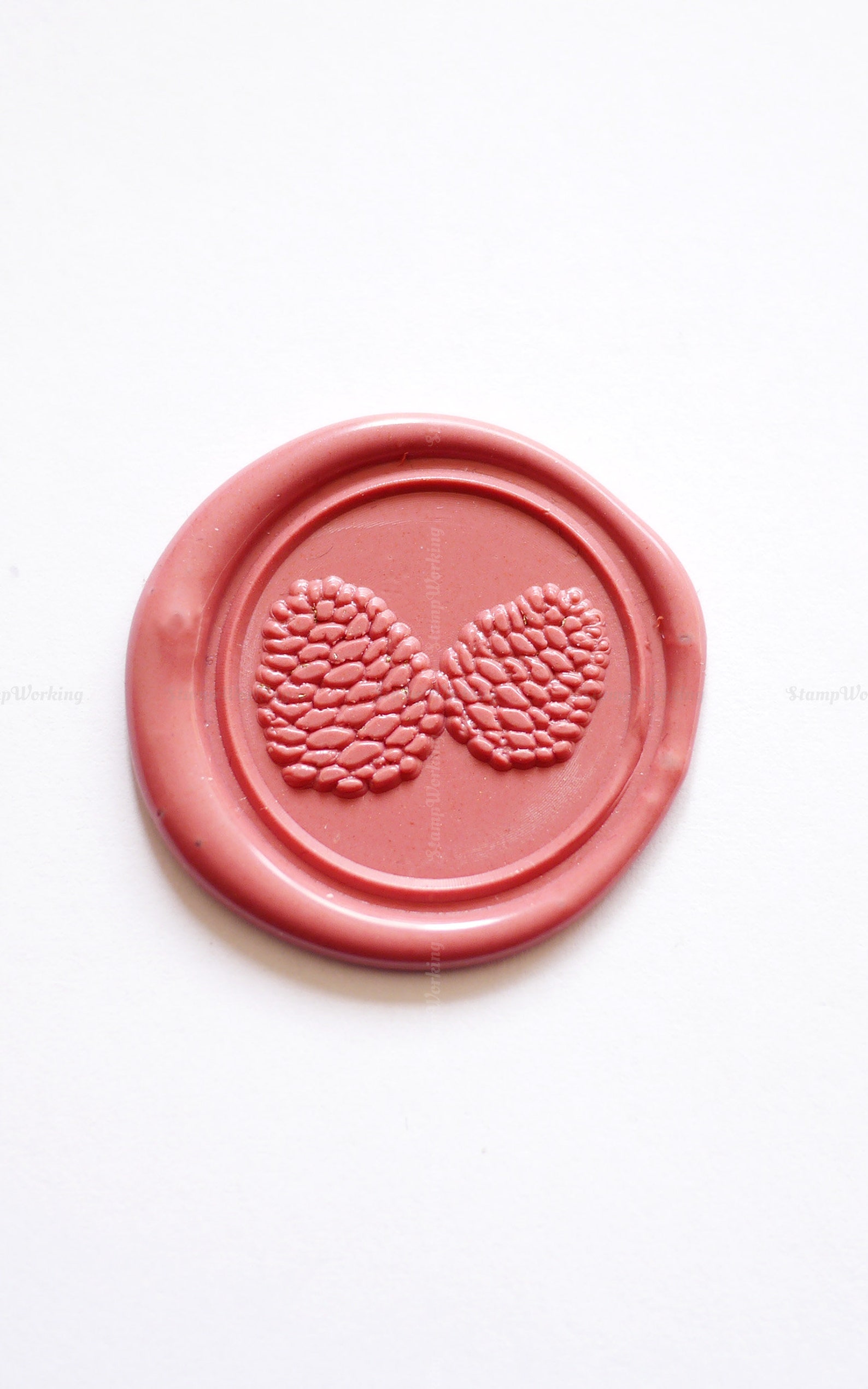 Pinecone Sealing Wax Stamp pinecone Wax Seal Stamp Letter Etsy