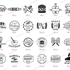 Bakery Branding Iron Stamp - Custom Bread Branding Iron Stamp - Personalized Branding Iron Stamp - Branding Iron for Bakery Bread Cake