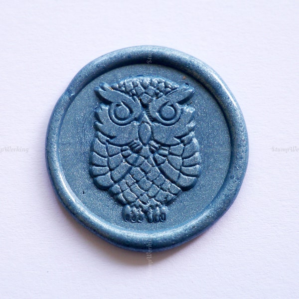 Owl Wax Seals Stamp - Animal Sealing Wax Stamps - Gift Package Wax Seals - Halloween Sealing Wax Stamp - Wedding Invitation Wax Seal Stamp