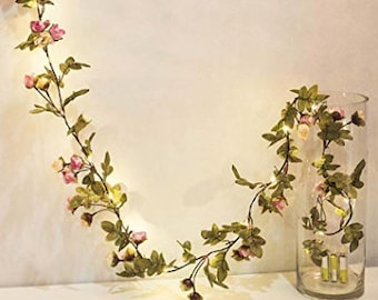 Flower vines with lights Clearance