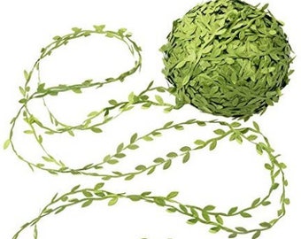 656ft Artificial Eucalyptus Leaf Garland: DIY Wedding Party Decor