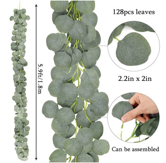 400 Pieces Eucalyptus Leaves Artificial Eucalyptus Petals Fake