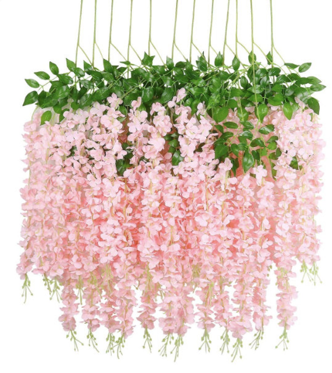 12 Pack 3.6 Feet/Piece Artificial Fake Wisteria Vine Ratta Etsy