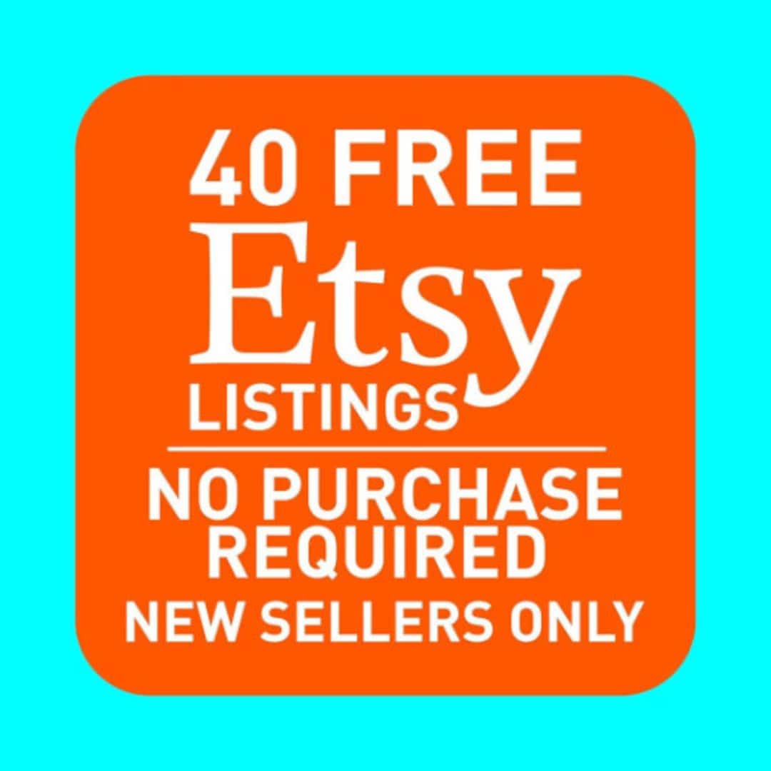 Etsy Free Listings 40 Free Etsy Listings List 40 Product Free 40
