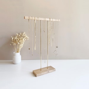 Necklace organizer | Necklace display stand | Necklace holder