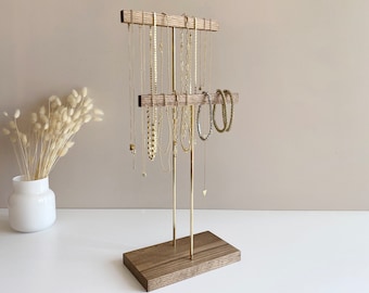 Necklace Stand | Necklace Organizer | Necklace display stand | Bracelet display stand | Jewelry Display | Necklace holder