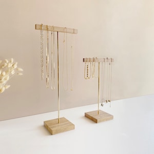 Necklace display stand | Necklace organizer | Necklace stand | Necklace holder | Jewelry display stand | Jewelry organizer