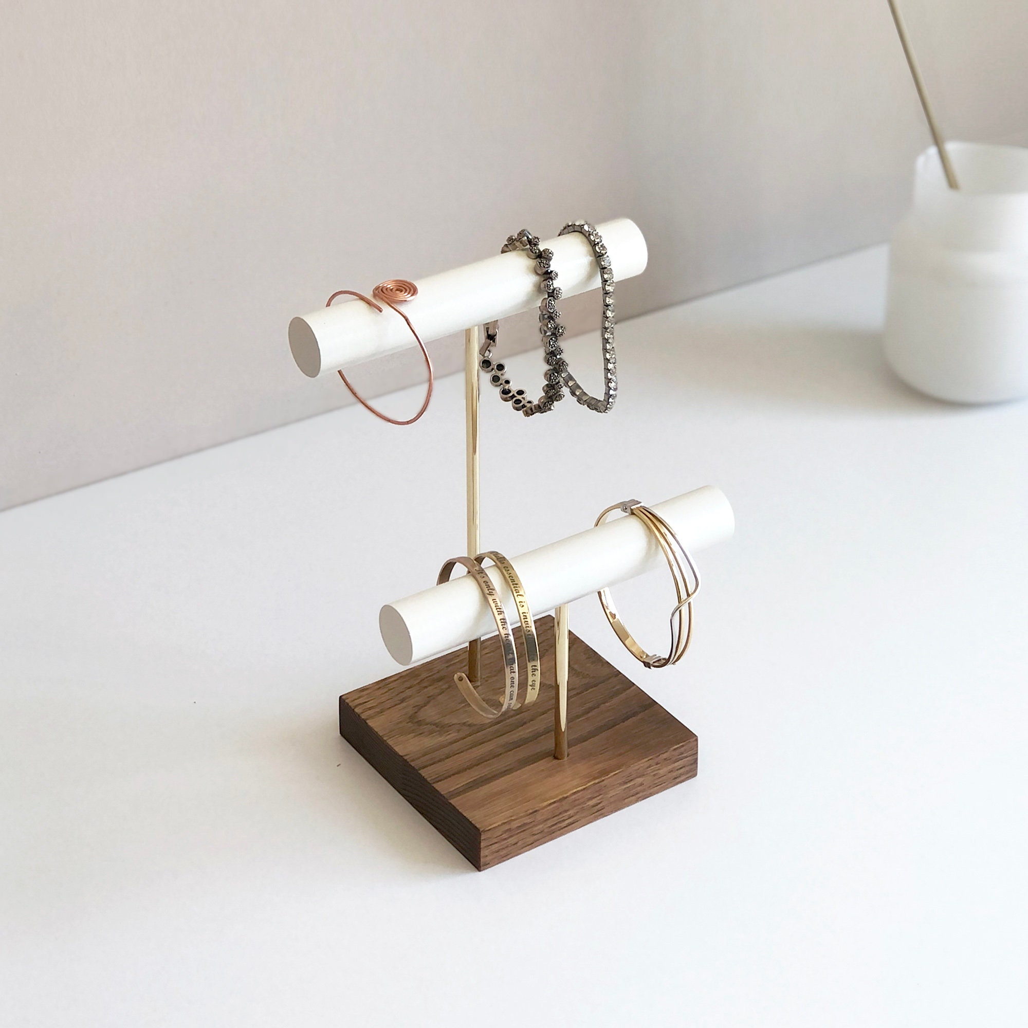 Bracelet display stand Bracelet organizer Bracelet stand Etsy