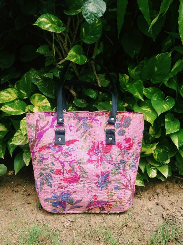 Kantha Tote Bag 40 main image 1