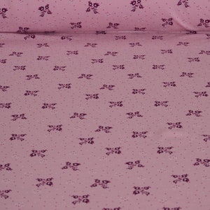 0,5 m - Baumwolljersey - Blumenmuster - Made in Germany