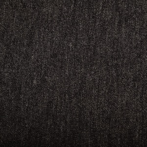 Può includere: Primo piano di una trama di tessuto denim grigio scuro.