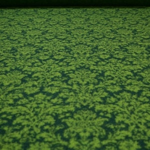 0,5 m designer caminhando loden do Tirol - muito macio - verde 38/metro