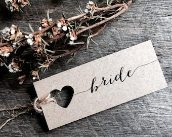 Wedding Place Cards, Place Cards, Name Tag, Wedding Name Tags, Heart Name Tags, Heart Place Cards, Name Tags Wedding, Rustic Wedding Tags