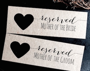 Reserved Chair Signs, Wedding Chair Signs, Reserved Tags, Wedding Reserved Signs, Reserved Signs, Personalised reserved Signs, Reserved