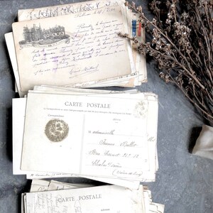 Cartes Postales, Carte Postale, Lote de postales francesas, Postales francesas antiguas, Juego de postales francesas imagen 4
