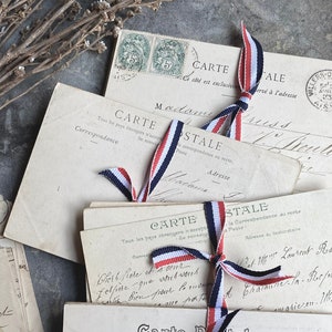 Cartes Postales, Carte Postale, Lot francuskich pocztówek, Antyczne francuskie pocztówki, Zestaw francuskich pocztówek