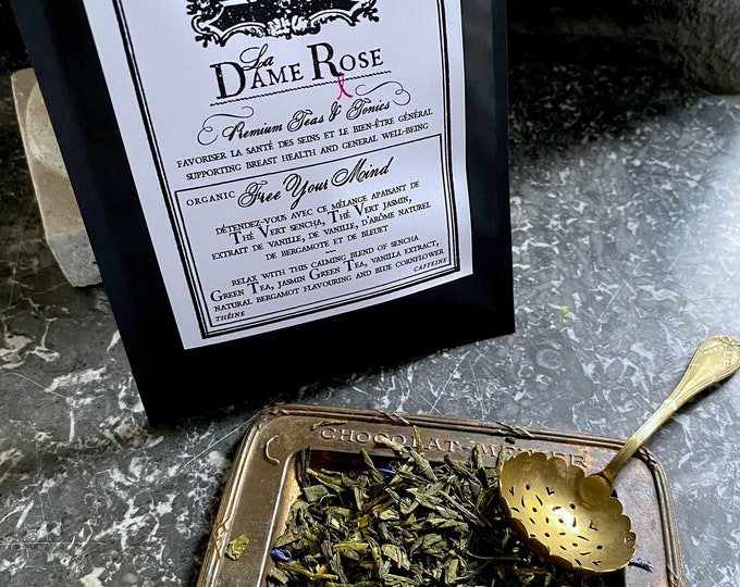 FREE YOUR MIND - Premium, Certified Organic Jasmine and Green Tea