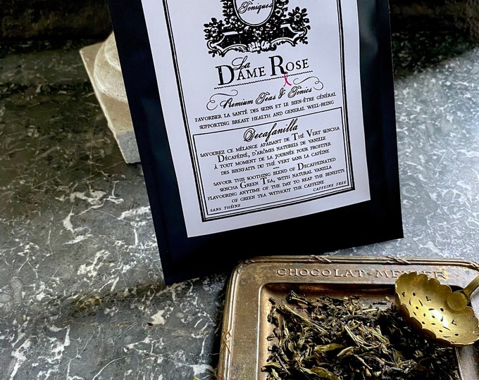 DECAFANILLA - Vanilla Flavoured Premium Decaffeinated Green Tea
