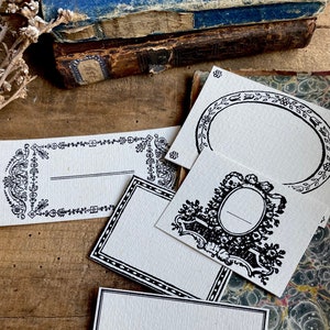 Etiquetas Vintage Francesas, Etiquetas Francesas, Etiquetas Ex Libris, Etiquetas Ex Libris Francesas, Adesivos Franceses, Etiquetas, Adesivos, Ex Libris