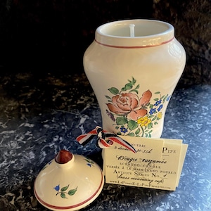 French Antique Candle, Premium Hand Poured Candle, Bougie Parfumée, Scented Candle, L&#39;orangerie, Candle, Bougie, Pharmacy Jar, Apothecary