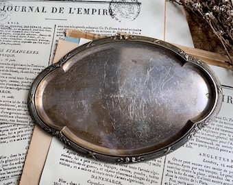 Antique French Tray, French Tray, Styling Tray, Styling Props, French Antiques, Tray, Tray for Styling, Flat Lay, Ancien petit plateau