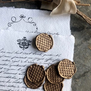 Fleur de Lys Wax Seals, Wax Seals, Self Adhesive Wax Seals, Self Adhesive Wax Seal, Unique Wax Seals, Wax Seal, Fleur de Lys, Seals