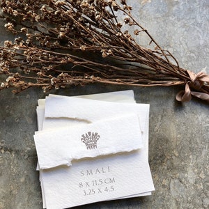 Handmade Paper Envelopes, Cotton Rag Paper, Cotton Paper, Deckle Edge Paper, Envelopes, Deckled Edge Paper, Calligraphy Paper, Rag Paper