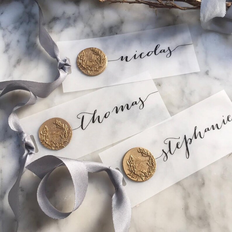 Vellum Place Cards Wedding Place Cards Place Cards Name Etsy UK