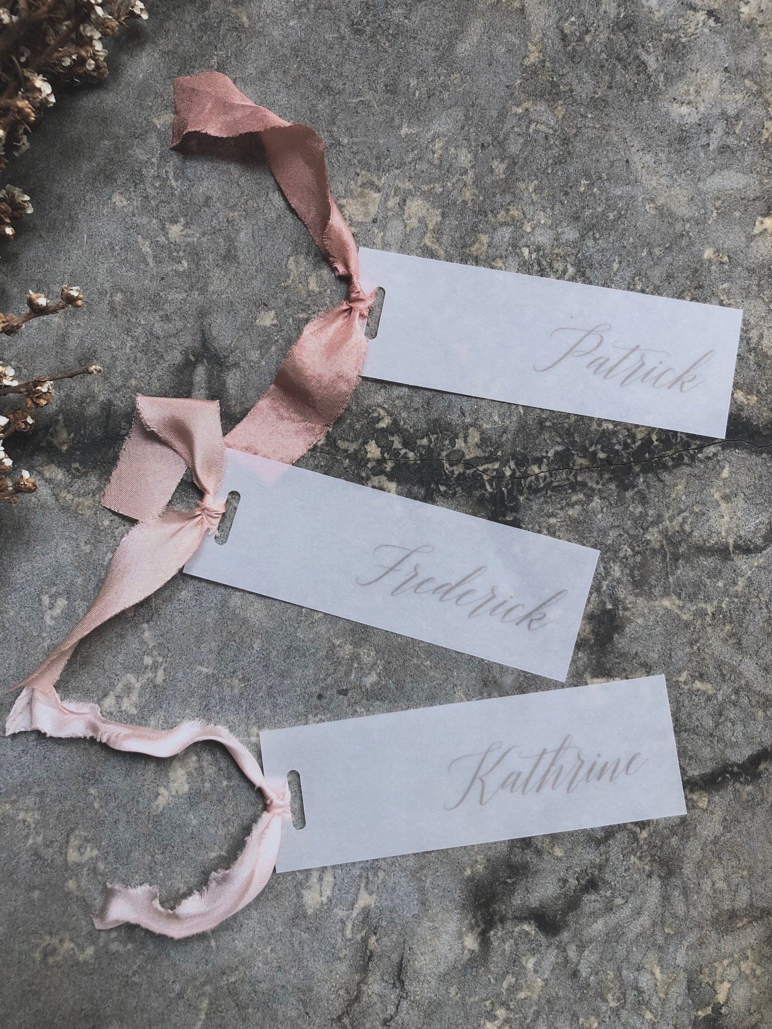 Vellum Name Tags Vellum Place Cards Wedding Place Cards Etsy UK