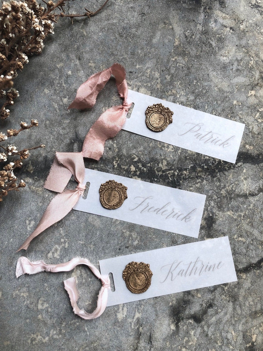 Vellum Name Tags, Vellum Place Cards, Wedding Place Cards, Place Cards