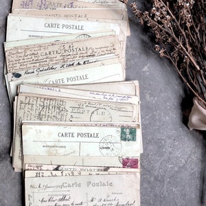 Cartes Postales, Carte Postale, Lote de postales francesas, Postales francesas antiguas, Juego de postales francesas imagen 5