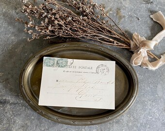 Antique French Tray, French Tray, Styling Tray, Styling Props, French Antiques, Tray, Tray for Styling, Flat Lay, Ancien petit plateau