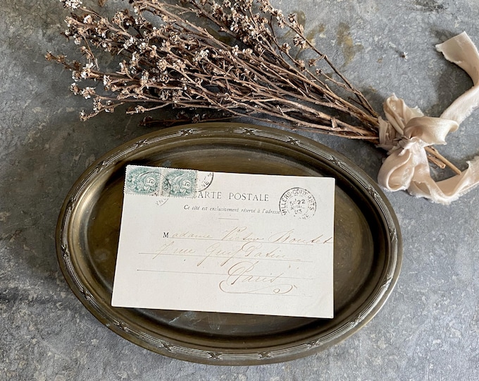 Antique French Tray, French Tray, Styling Tray, Styling Props, French Antiques, Tray, Tray for Styling, Flat Lay, Ancien petit plateau
