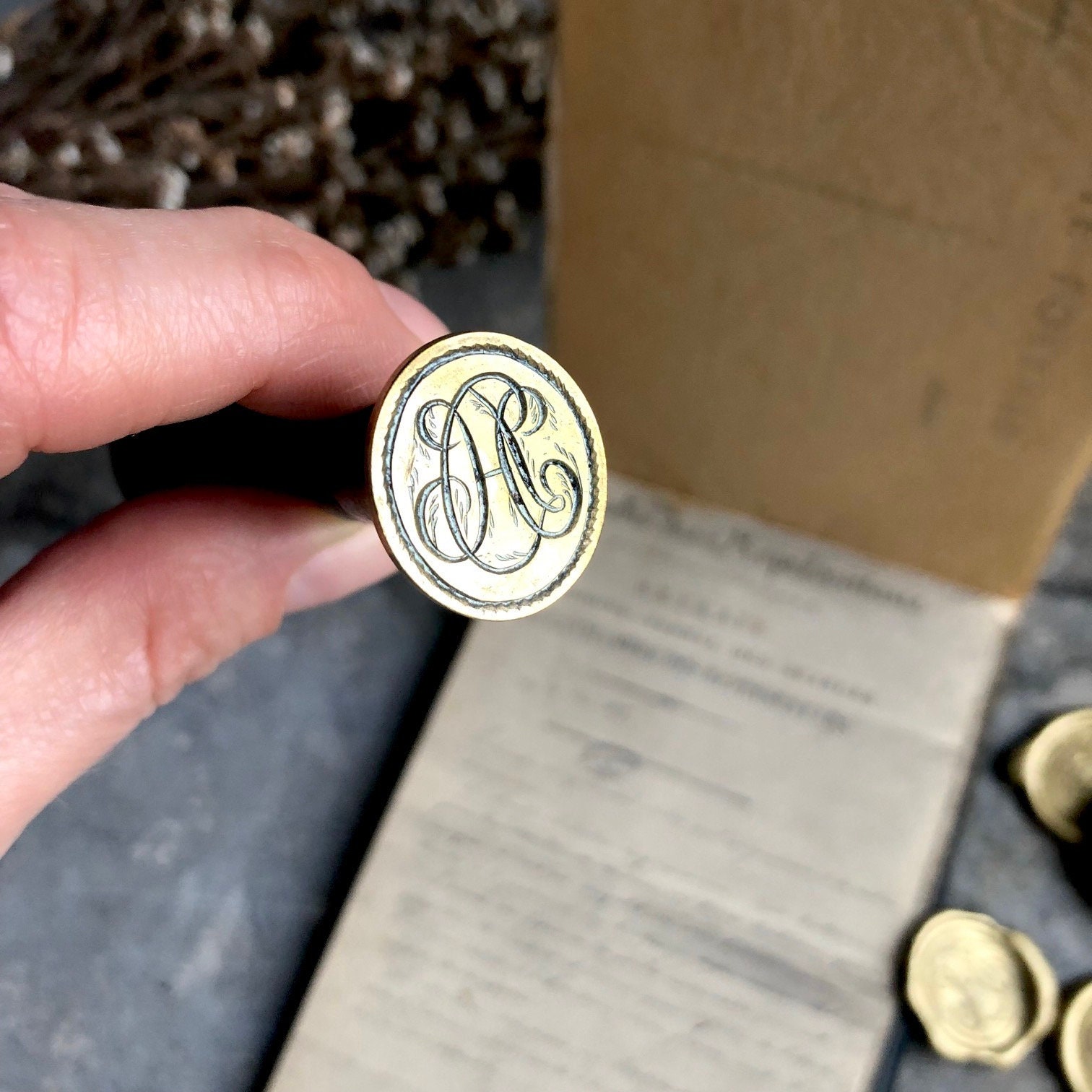 French Lilly Handmade Wax Seal Stickers, Wedding Self Adhesive Wax Seal  Stickers,wax Seal Stamp 