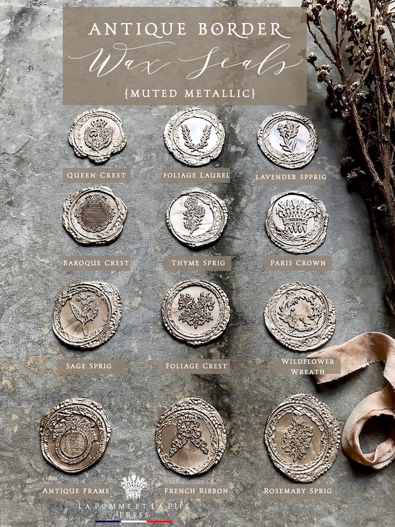 Wax Seal Molds – Hitchcock Paper Co.