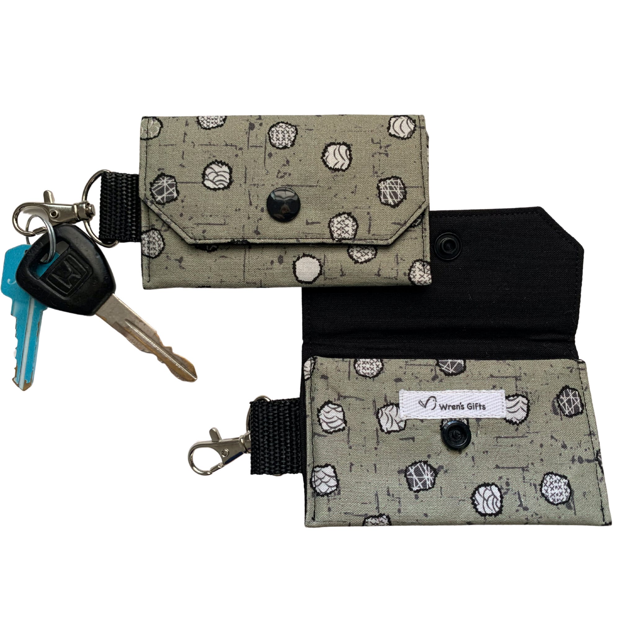 Handmade Keychain Wallet Keychain Wallet for Women Gift for Etsy